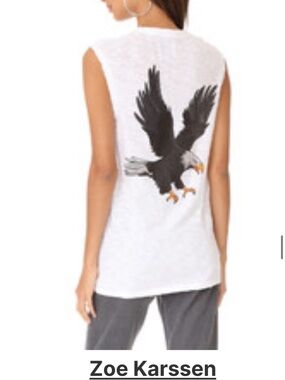 Zoe Karssen Eagle Tank Top. Small.